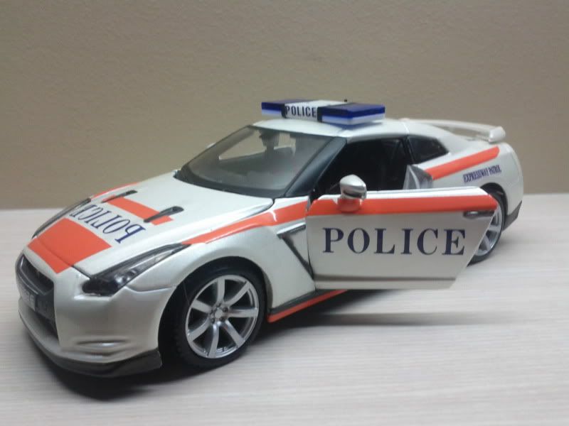 Self Made Singapore Police Car 124 Models Sg Nissan Club